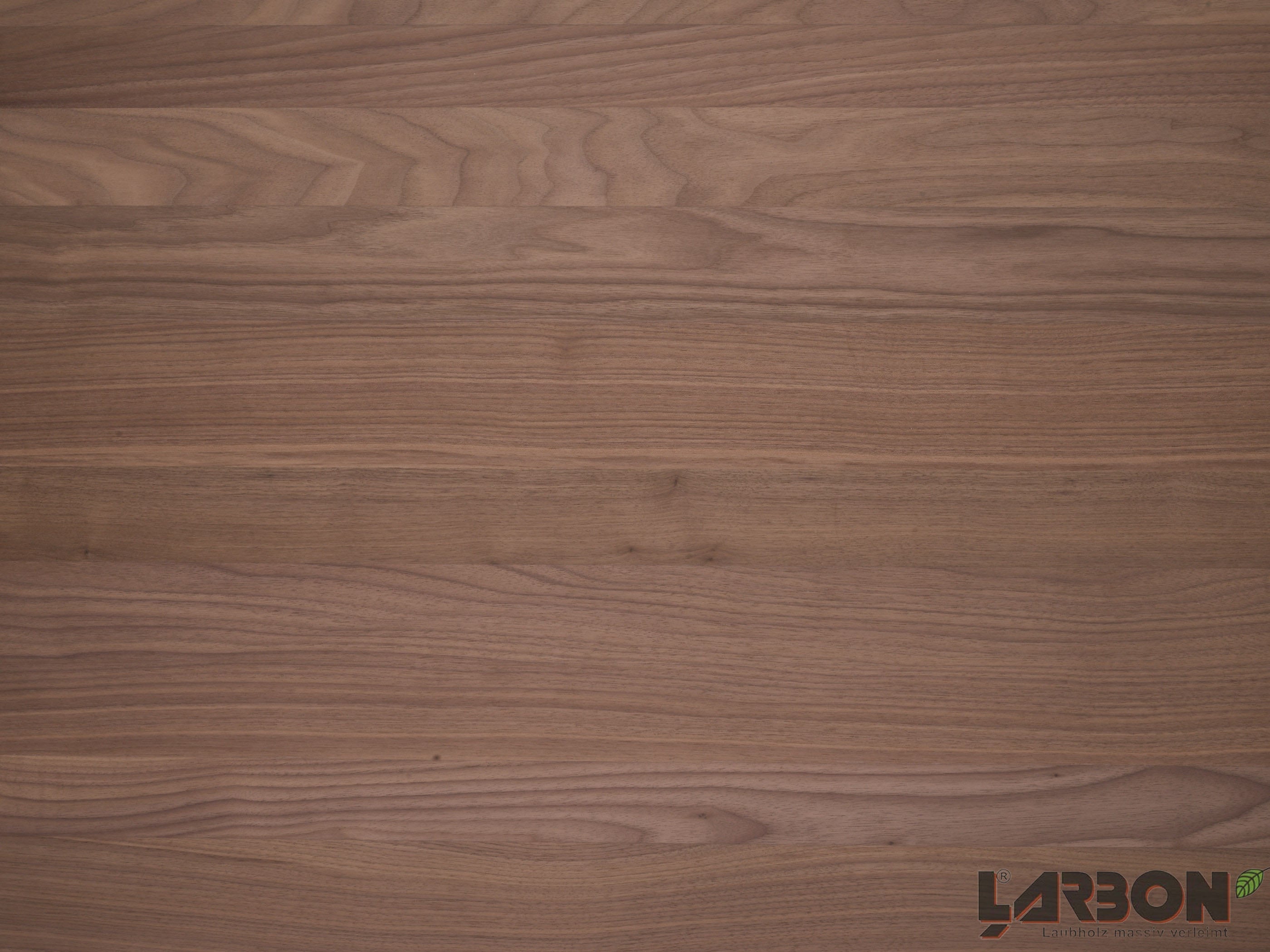 3-layer solid wood panel, American walnut.