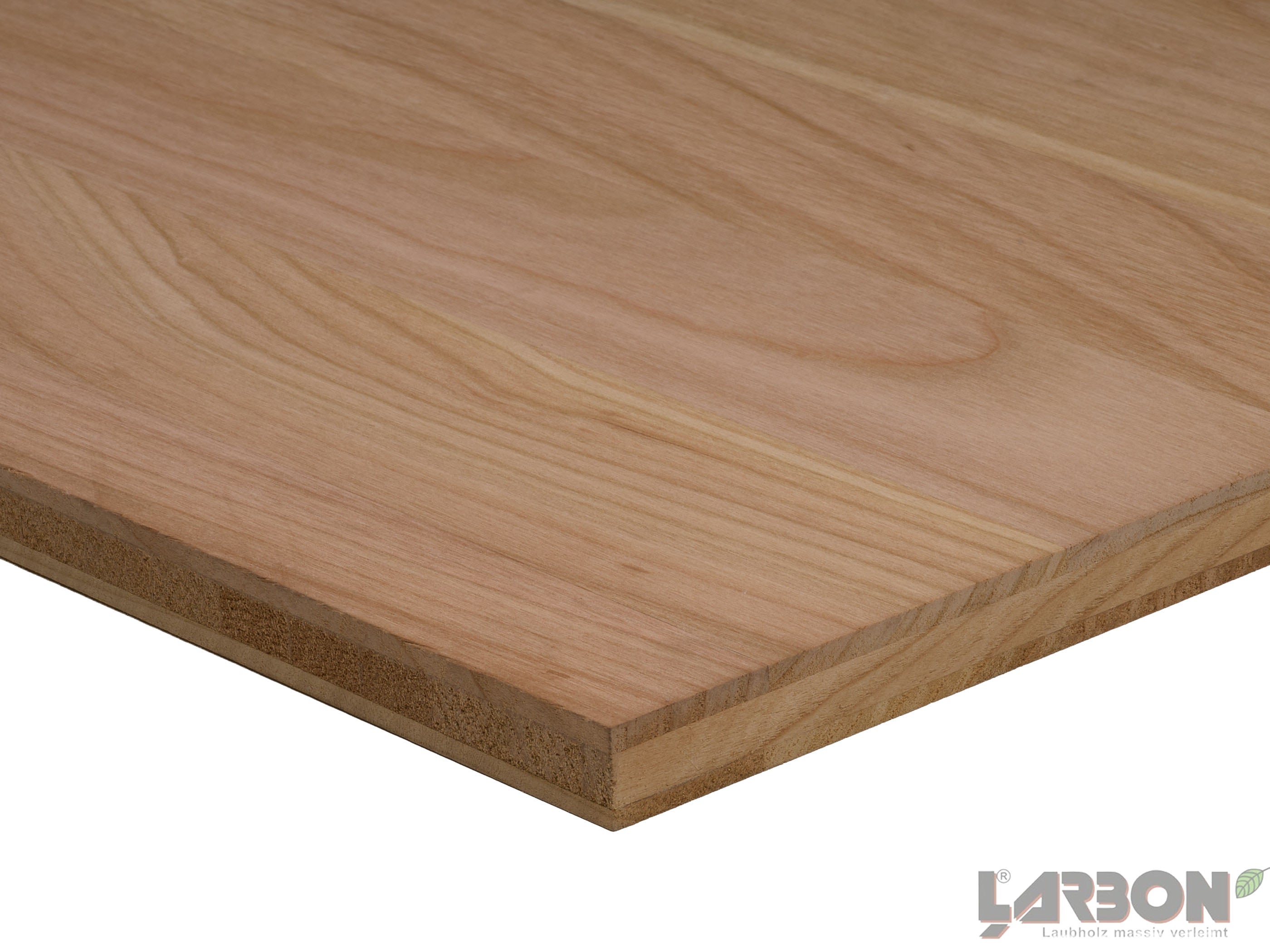 3-layer solid wood panel, cherry