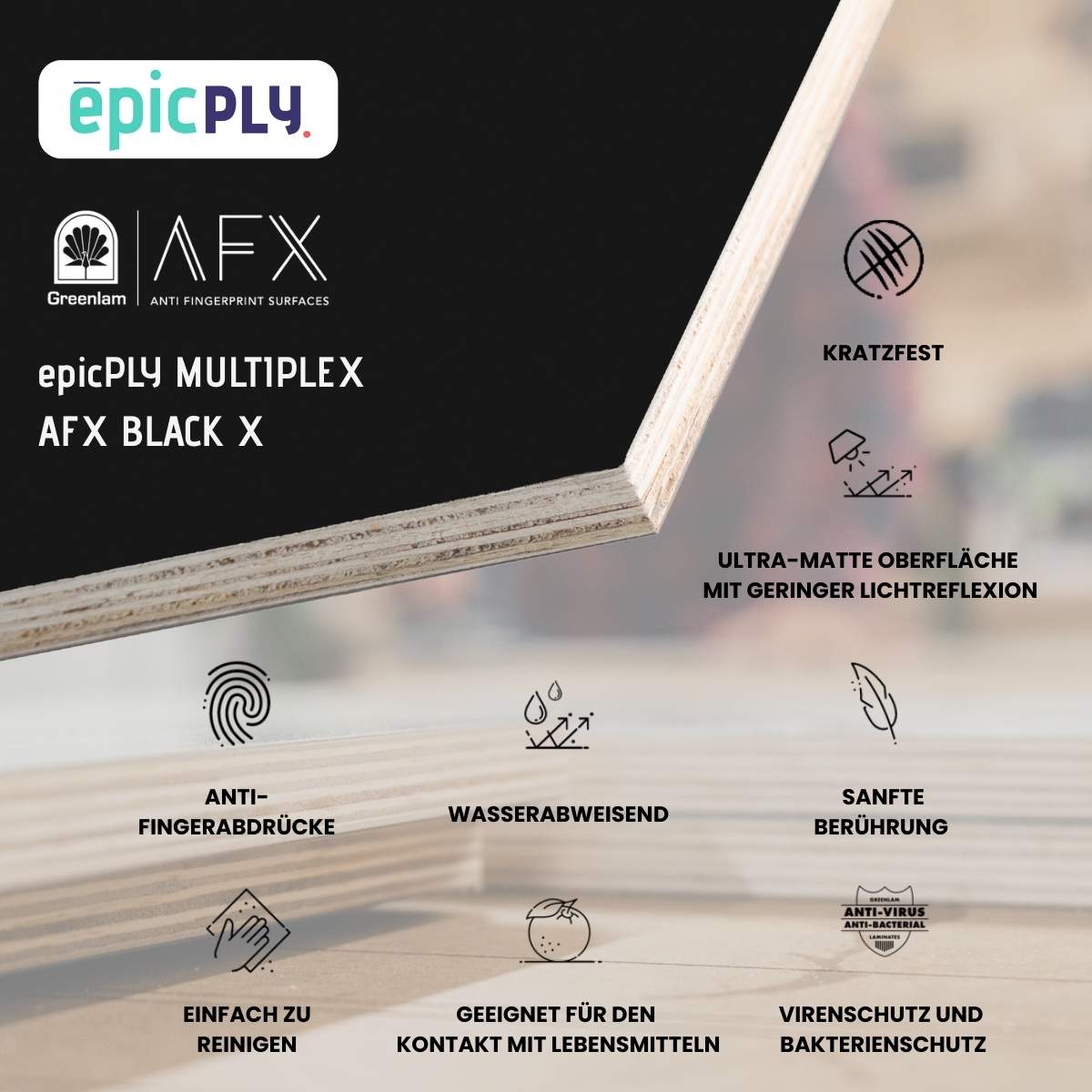 epicPLY Multiplex - AFX Black X