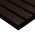 Acoustic panel groove