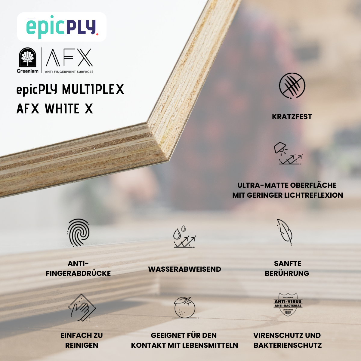 epicPLY Multiplex - AFX White X
