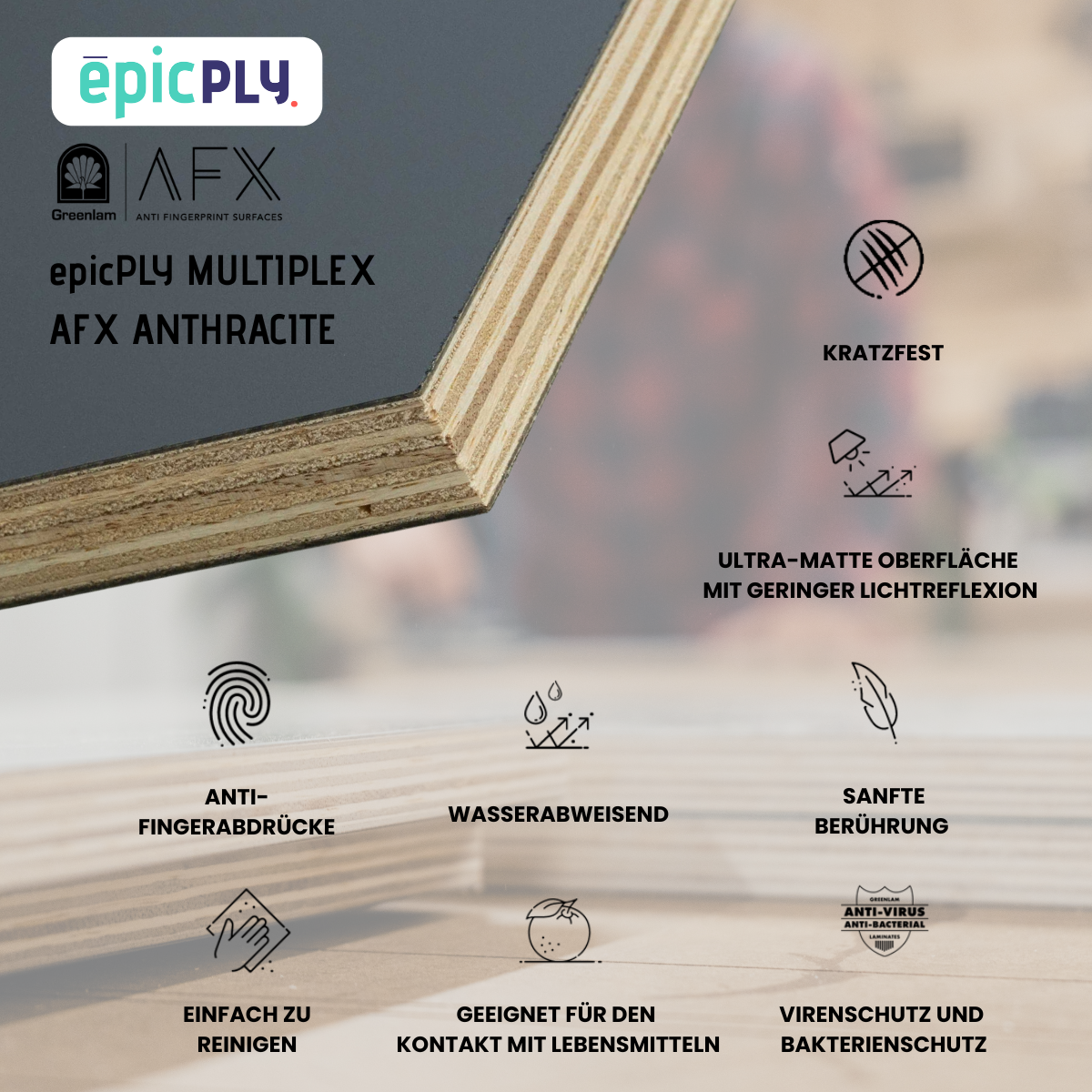 epicPLY Multiplex - AFX Anthracite
