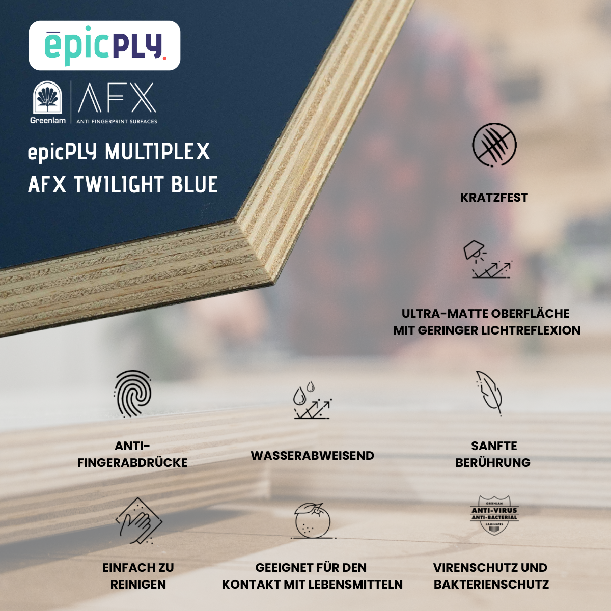 epicPLY Multiplex - AFX Twilight Blue