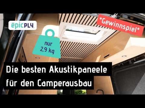 epicPLY Ultralight Akustikpaneel - Eiche Dunkel